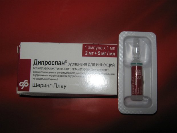 Упаковка суспензии для инъекций Дипроспан