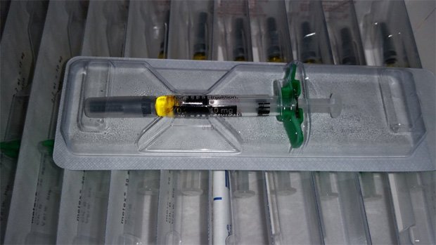 Одноразовая инъекция препарата Метотрексат в упаковке
