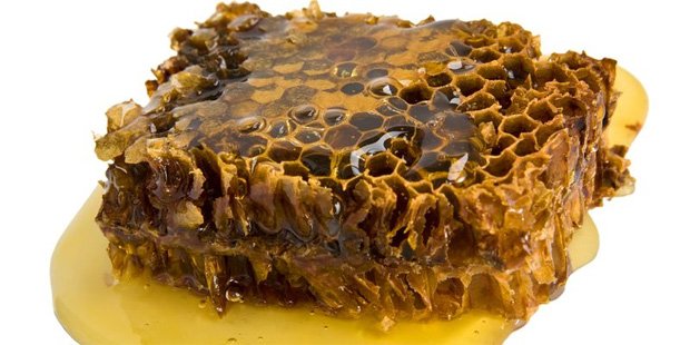 Брусок прополиса в первозданном виде с медом