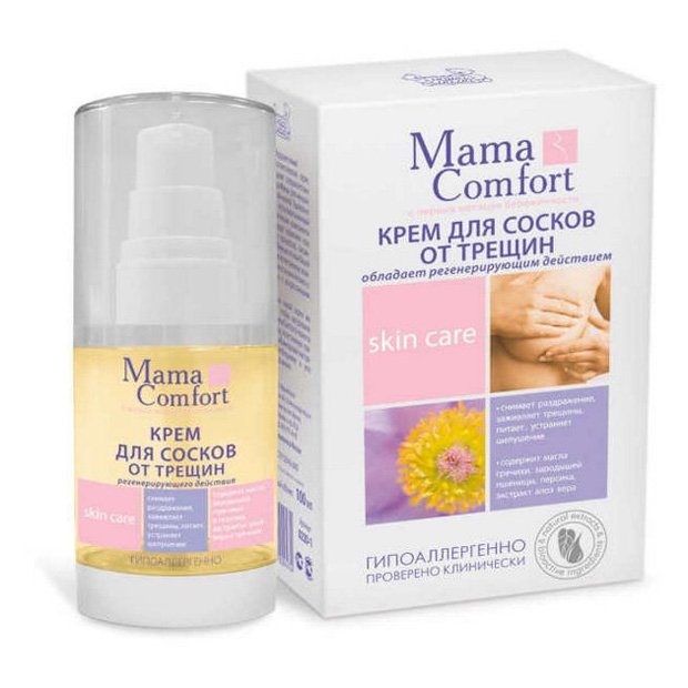 Масло Mama Comfort для лечения проблем с сосками
